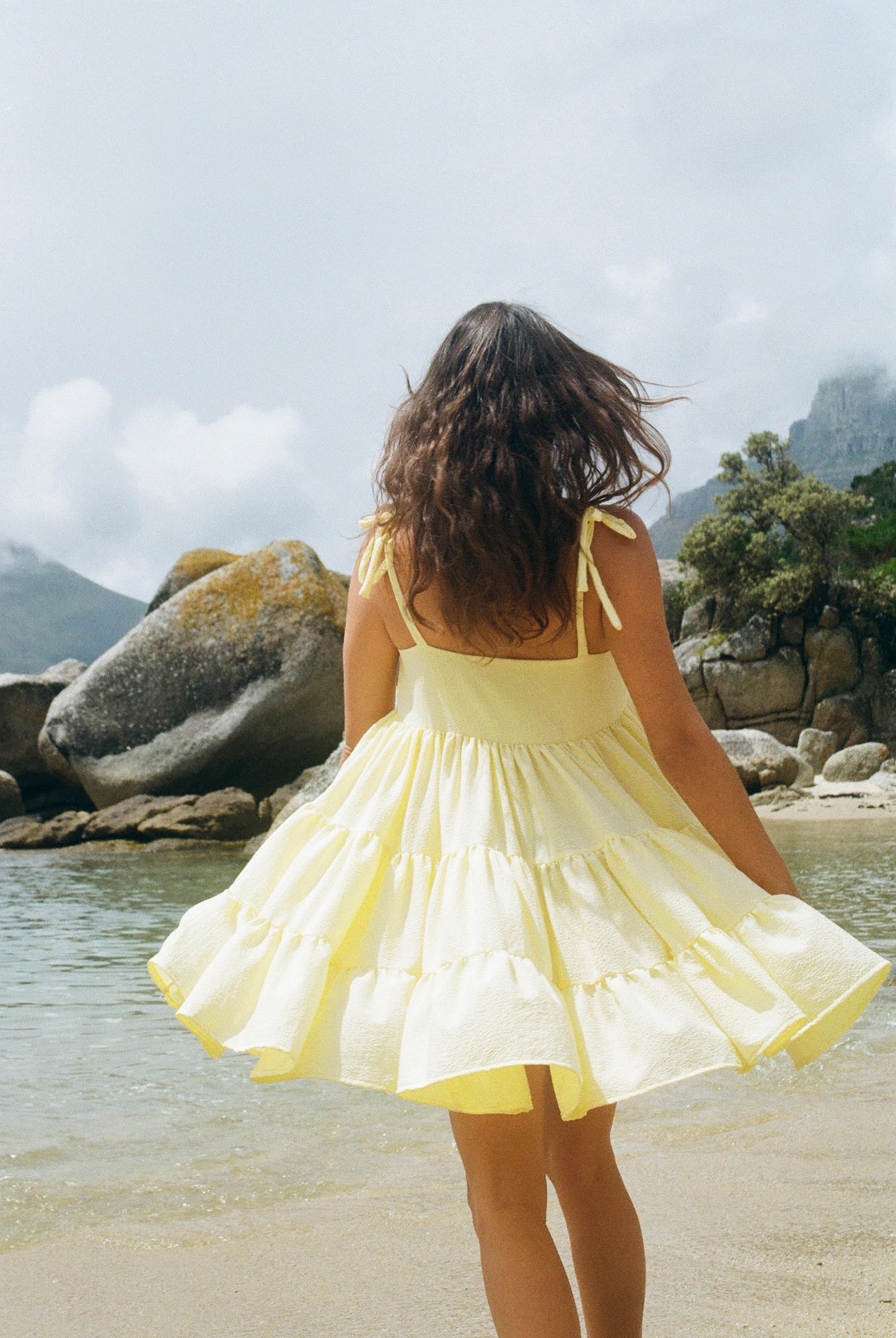 * New Baby Yellow Sundays Dress