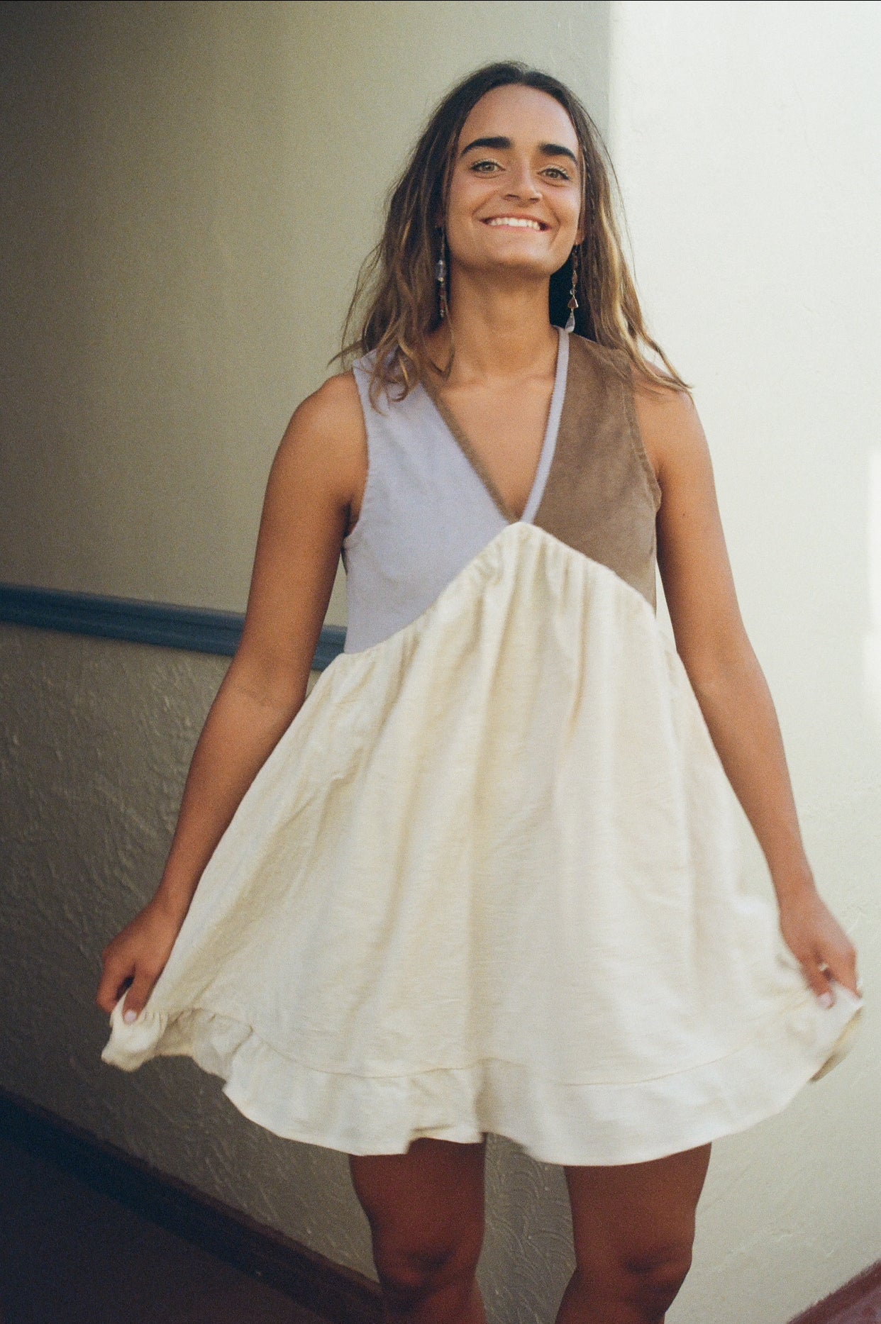 * 2 tone Dress
