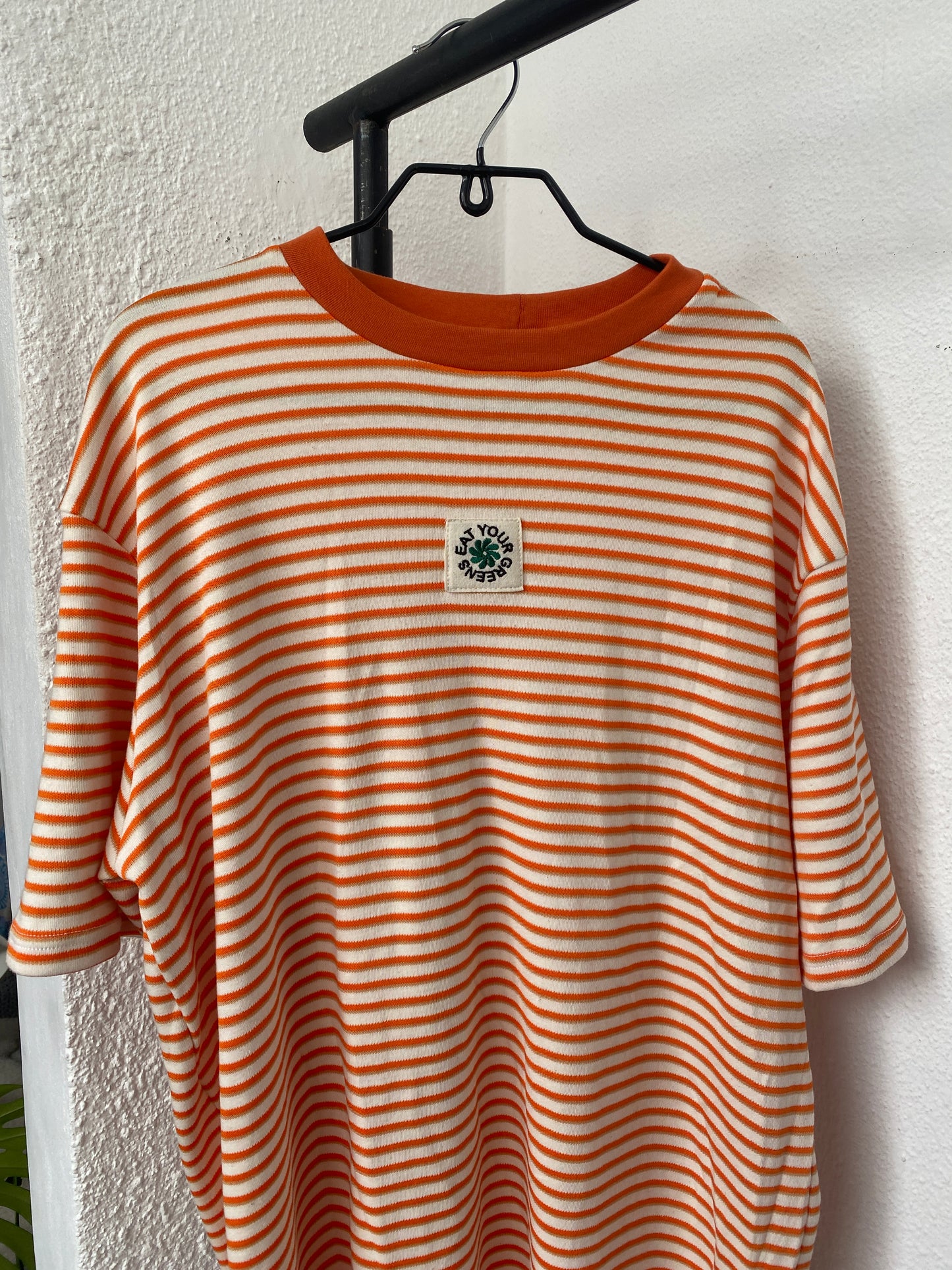 * Orange Stripe Tee