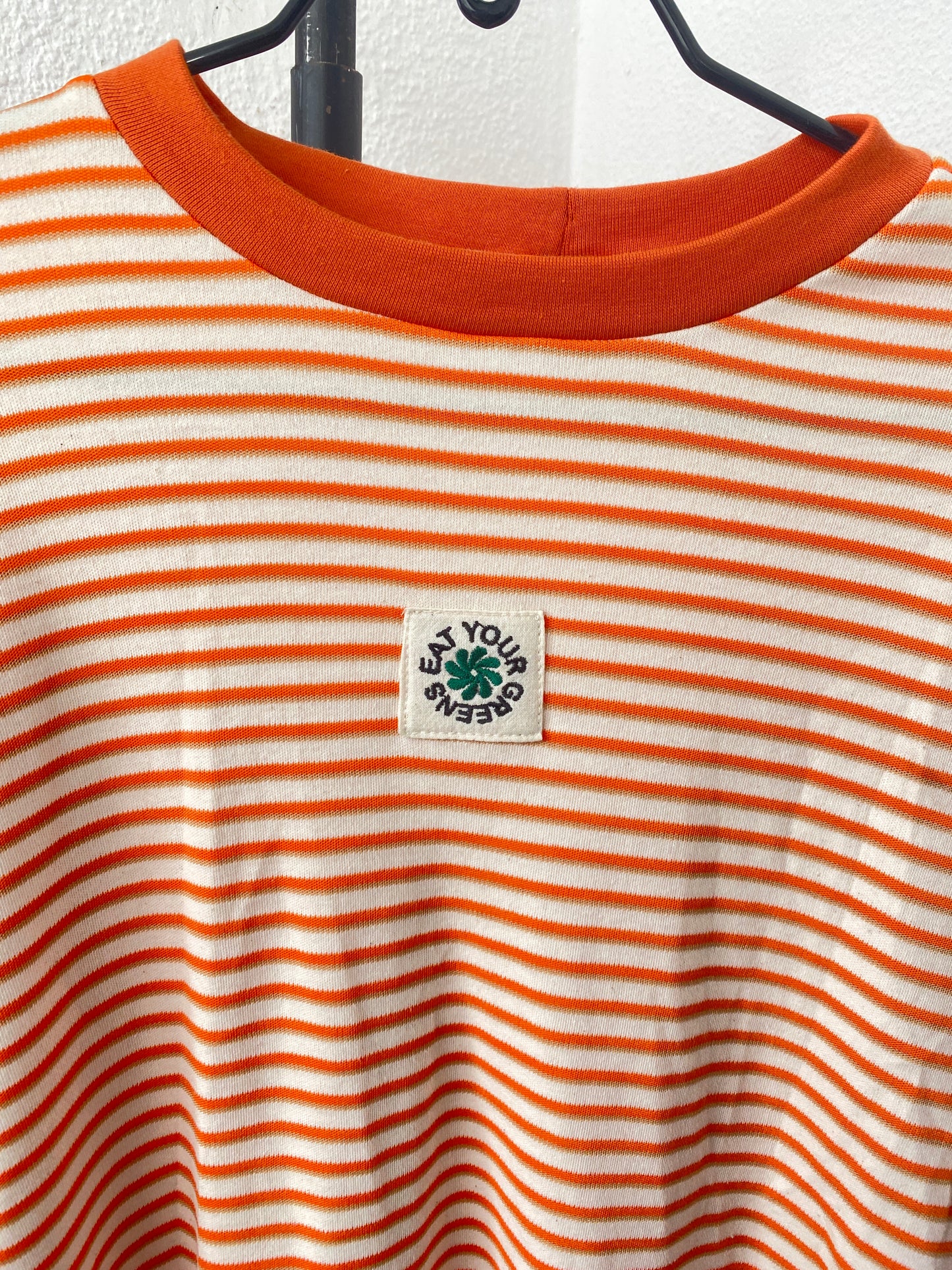 * Orange Stripe Tee