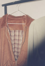 Load image into Gallery viewer, ❀ Caramel Brown Zip Up
